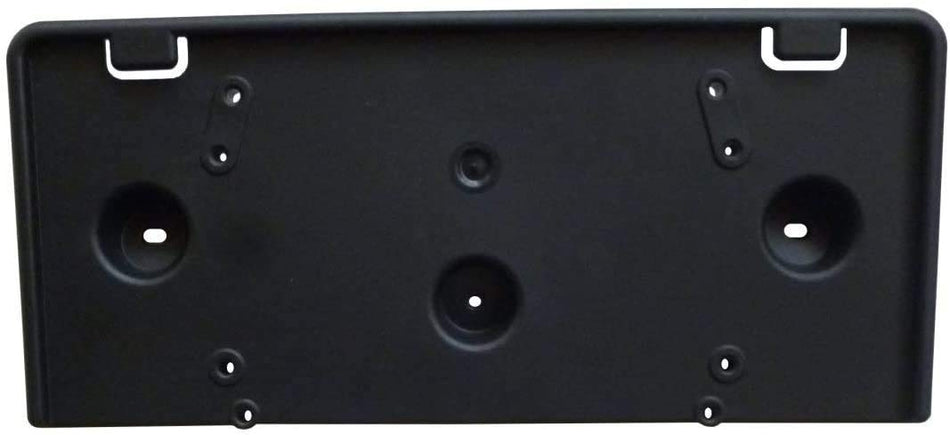 DAT AUTO PARTS Front License Plate Bracket Frame Cover Tag Holder Replacement for 2019-2024 Ford Edge and Edge ST Models Black Textured Made of Pla...