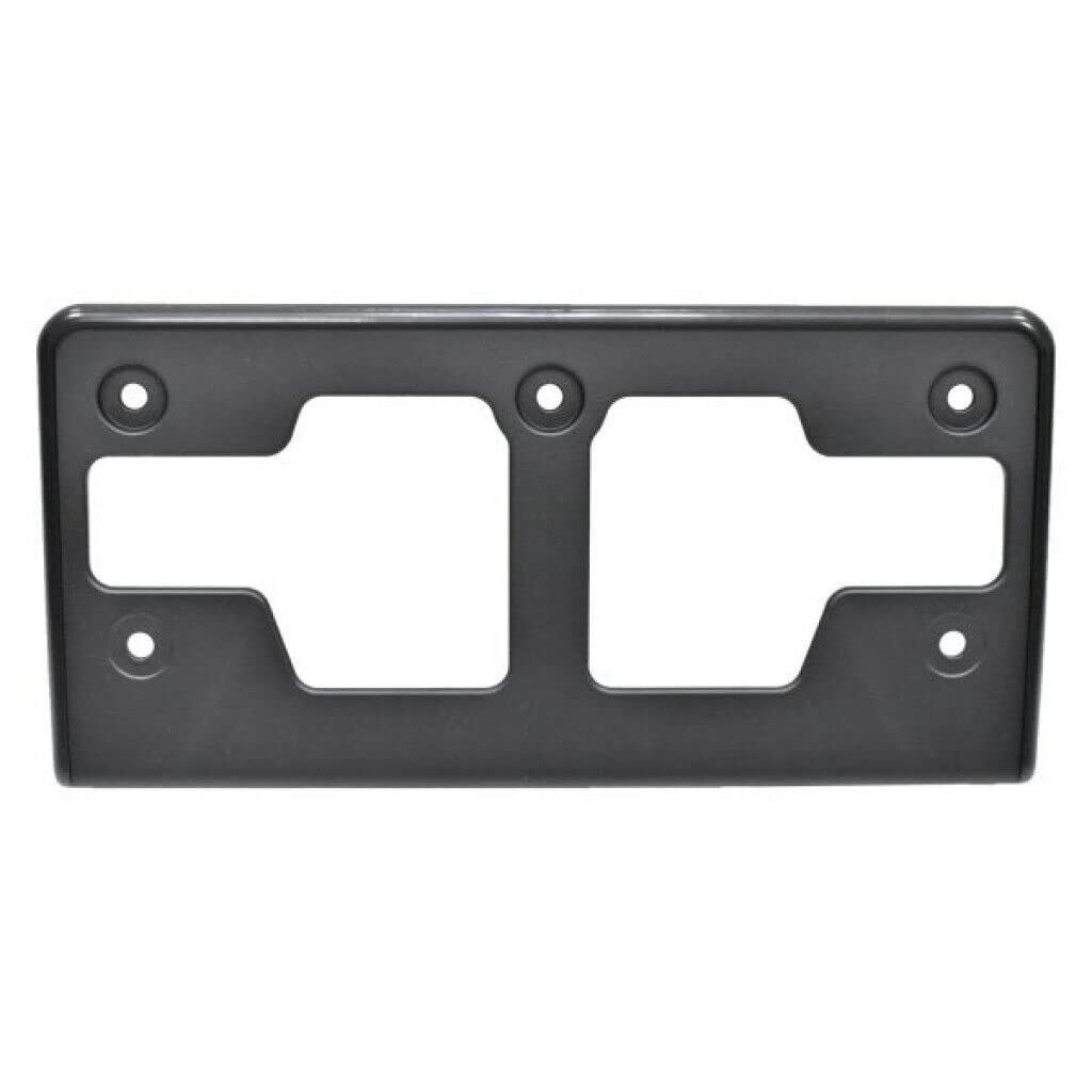 DAT AUTO PARTS Front License Plate Bracket Frame Cover Tag Holder Replacement For 2020 - 2022 Volkswagen Atlas/Atlas Cross Sport Except R-Line Blac...