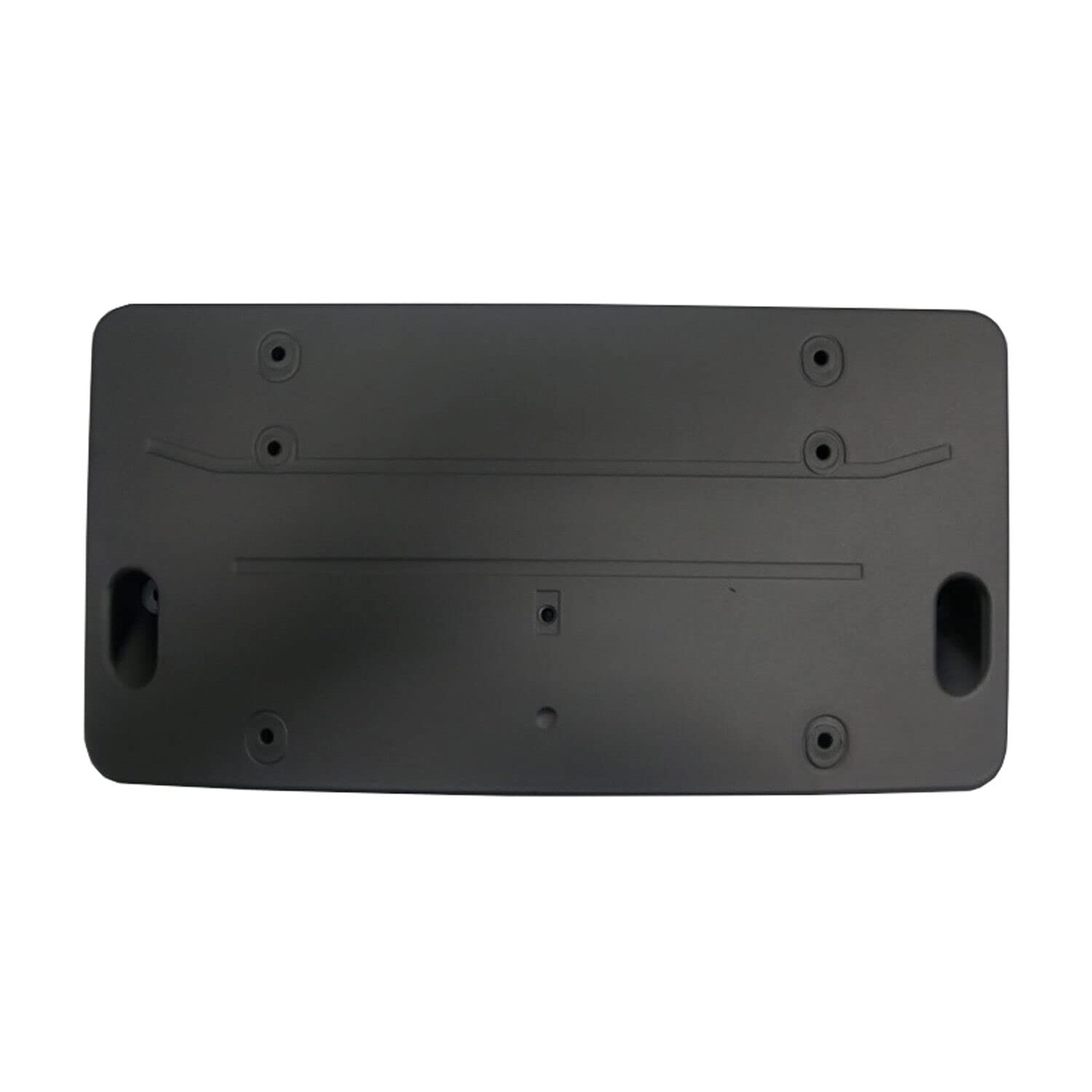 DAT AUTO PARTS Front License Plate Bracket Frame Cover Tag Holder Replacement for 2019 - 2020 Mercedes-Benz E450 For Luxury Models Black Smooth MB1...