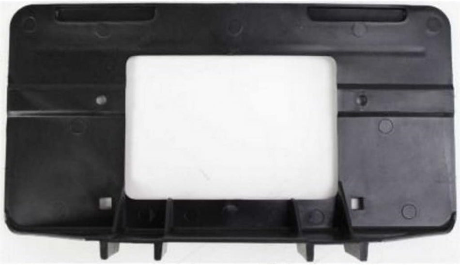 DAT AUTO PARTS Front Bumper License Plate Frame Tag Mounting Bracket Holder Replacement for 1984-2001 Jeep Cherokee Grand Wagoneer, Comanche Black ...