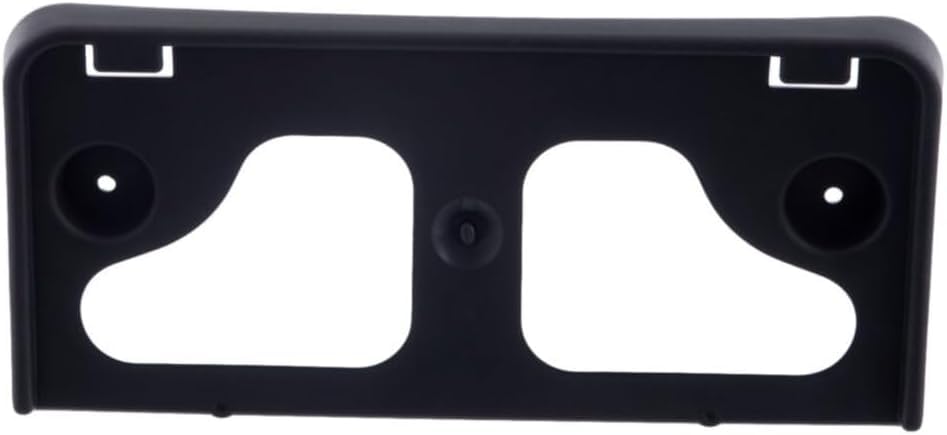 DAT AUTO PARTS Front Bumper License Plate Frame Tag Mounting Bracket Holder Replacement for 2015 2016 2017 2018 Ford Edge Black Textured Plastic FO...