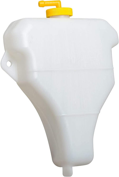 DAT AUTO PARTS Coolant Recovery Tank Radiator Overflow Bottle Reservoir with Cap Replacement for 2003-2007 Honda Accord White Textured Plastic HO30...