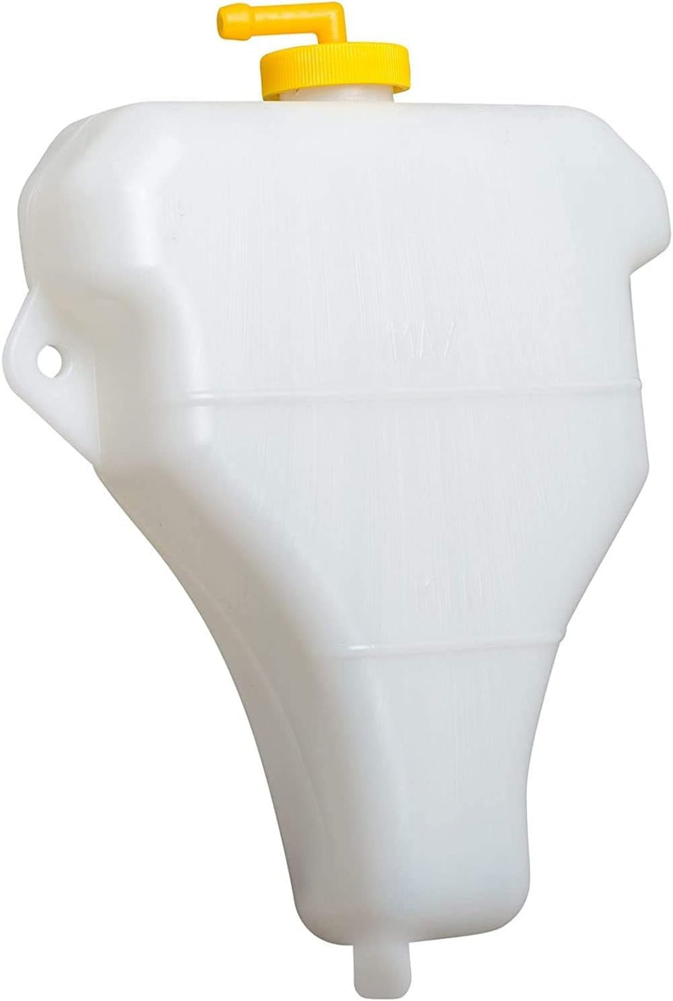 DAT AUTO PARTS Coolant Recovery Tank Radiator Overflow Bottle Reservoir with Cap Replacement for 2003-2007 Honda Accord White Textured Plastic HO30...