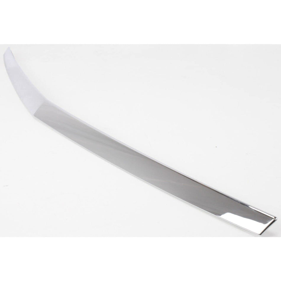 DAT AUTO PARTS Front Hood Trim Molding Bumper Cover Bracket Insert Replacement For 2006 - 2011 Cadillac DTS Chrome Smooth GM1235104 25767376