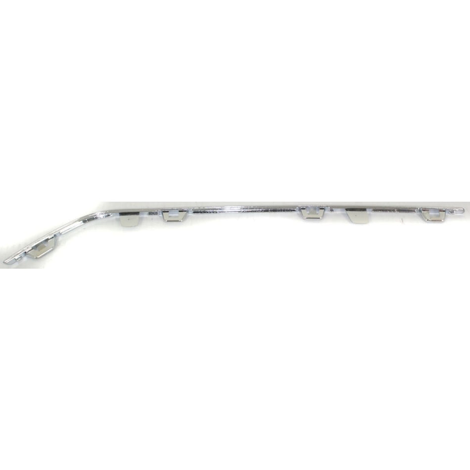 DAT AUTO PARTS Front Left Driver Side Bumper Trim Molding Bracket Insert Impact Strip Replacement for 2005-2010 Chrysler 300 Chrome Smooth CH105812...