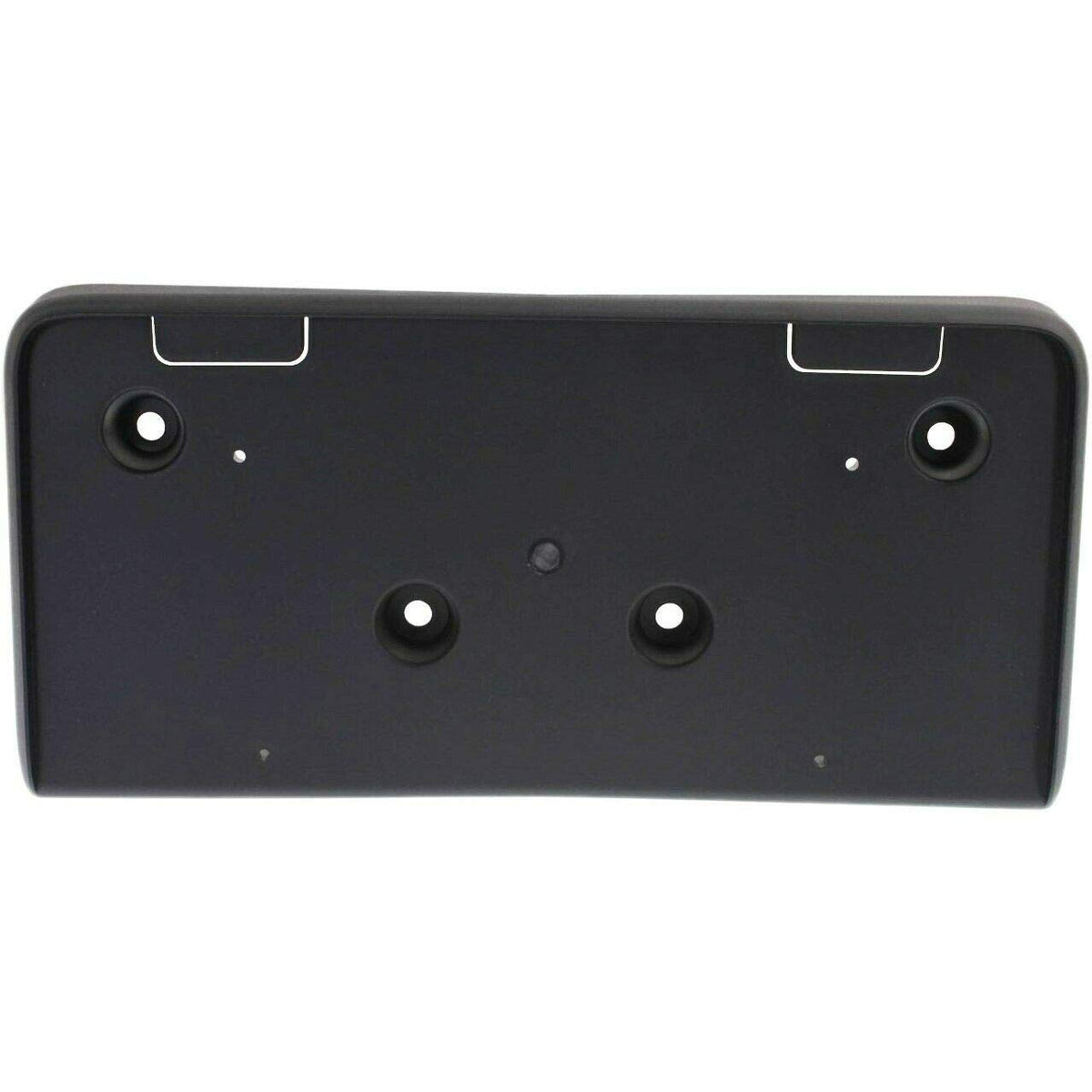DAT AUTO PARTS Front License Plate Bracket Tag Holder Replacement for 2010-2015 Chevrolet Equinox Black Textured Made of Plastic GM1068134 25798733