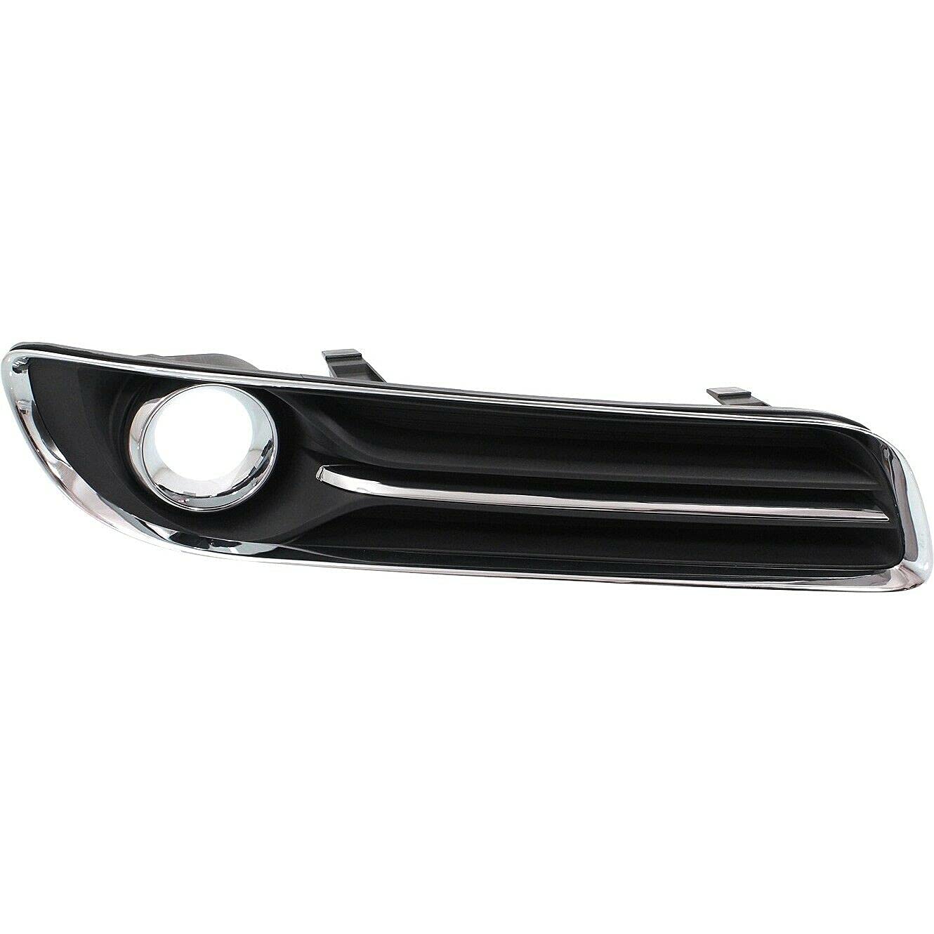 DAT AUTO PARTS Front Right Passenger Side Fog Light Cover Bezel Insert Replacement for 2011-2014 Chrysler 300 without Adaptive Cruise Black Texture...