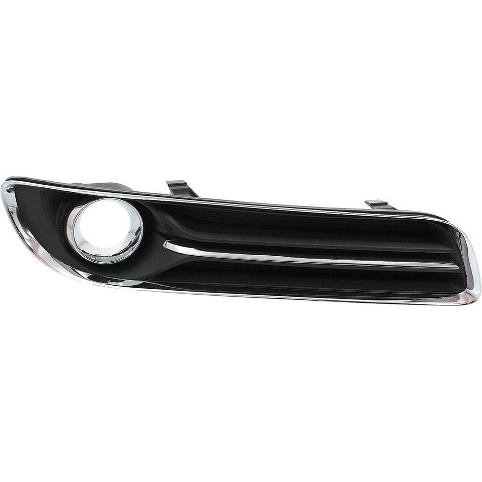 DAT AUTO PARTS Front Right Passenger Side Fog Light Cover Bezel Insert Replacement for 2011-2014 Chrysler 300 without Adaptive Cruise Black Texture...