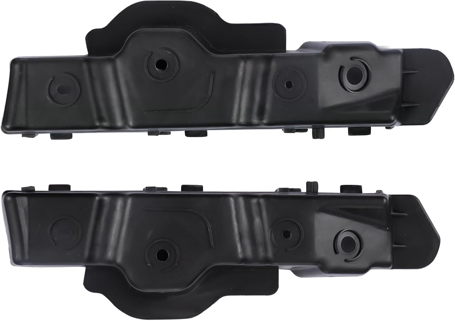 Front Left Driver and Right Passenger Set Of 2 Bumper Cover Support Bracket Retainer Pair Replacement For 2013-2015 Chevrolet Malibu 2016 Limited B...