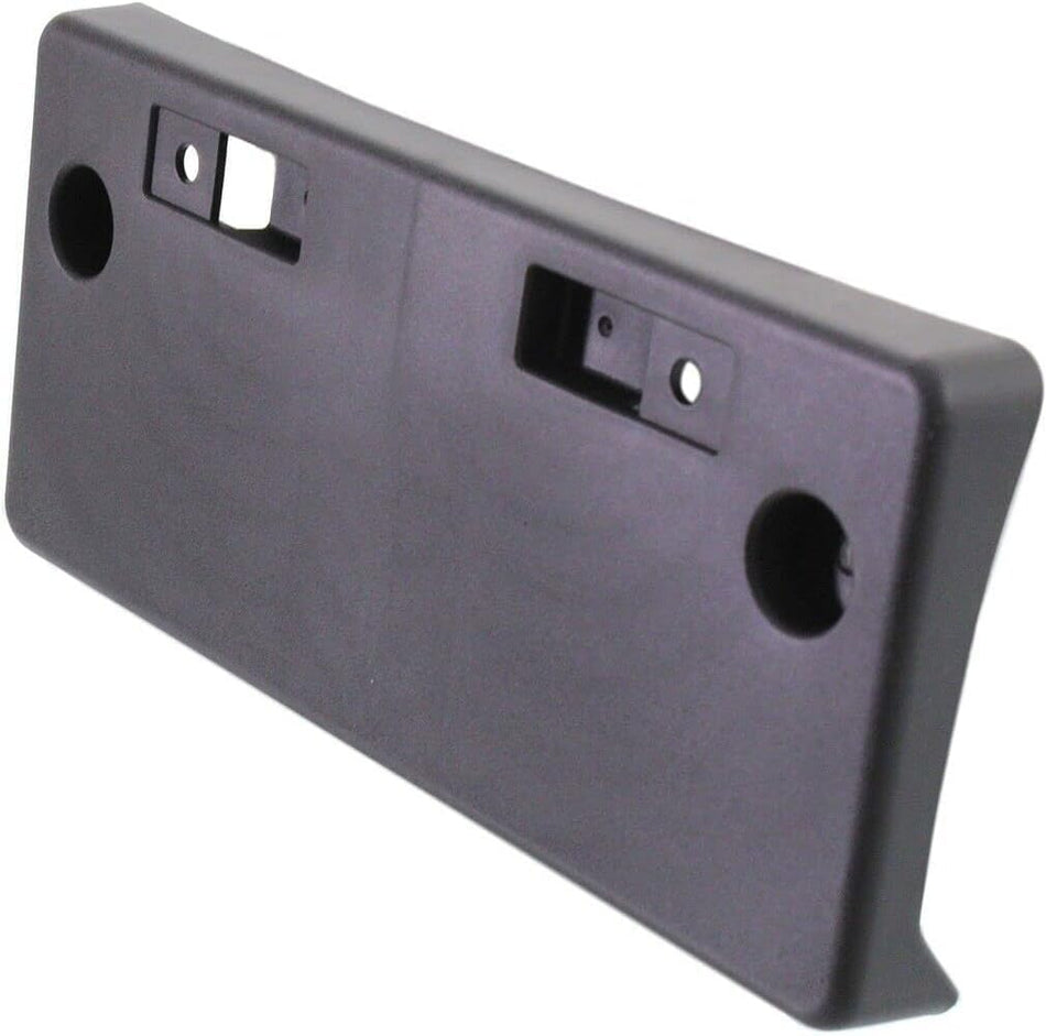 DAT AUTO PARTS Front Bumper License Plate Mounting Bracket Tag Holder Replacement for 2012-2014 Nissan Versa 4dr Sedan Models Black Textured Plasti...