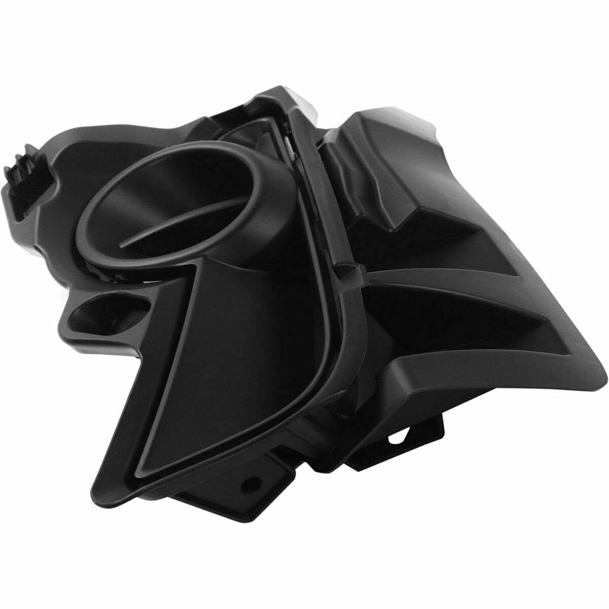 DAT AUTO PARTS Front Right Passenger Side Fog Light Cover Replacement for 2017-2019 Toyota Highlander Black Textured Plastic TO1039199 520300E040