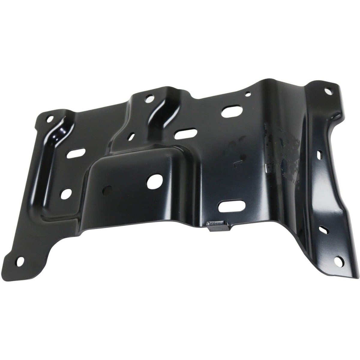DAT AUTO PARTS Front Left Driver Side Bumper Cover Mounting Plate Bracket Support Retainer Replacement For 2018 - 2020 Ford F 150 Black Steel FO106...