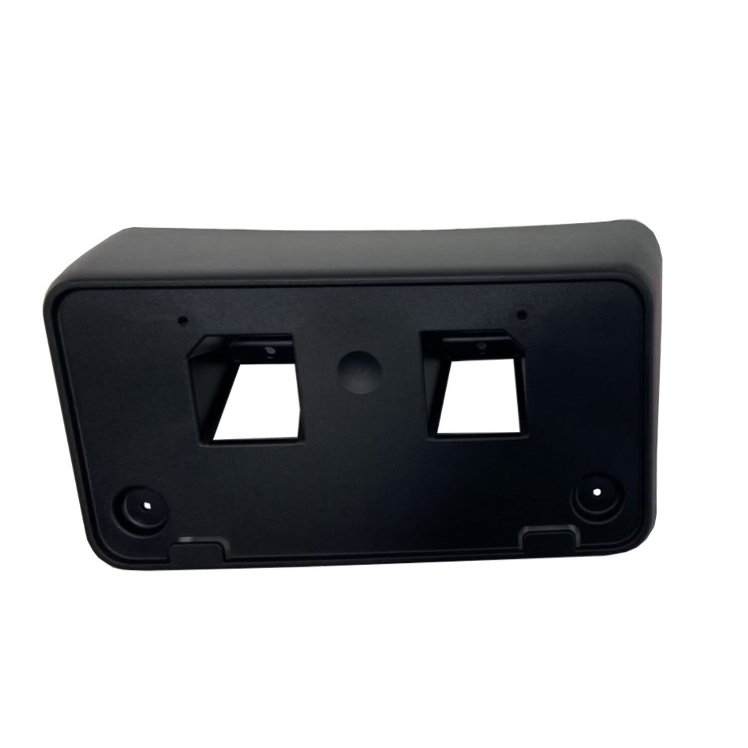 DAT AUTO PARTS Front Bumper License Plate Mounting Bracket Frame Cover Tag Holder Replacement for 2021-2022 GMC Canyon Pickup Truck Black Textured ...