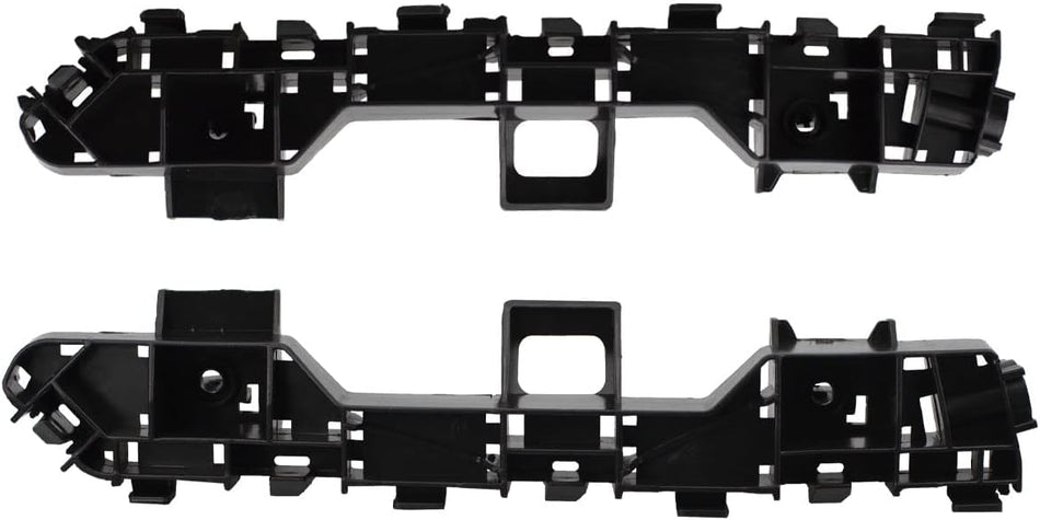 Front Left Driver & Right Passenger Side Set Of 2 Bumper Cover Support Bracket Mounting Retainer Pair Replacement For 2013-2017 Honda Accord Sedan ...