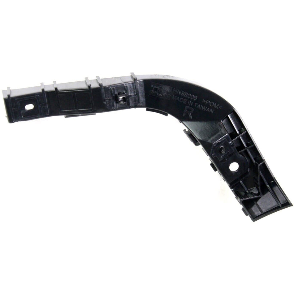 DAT AUTO PARTS Front Right Passenger Side Lower Bumper Cover Brace Bracket Support Retainer Replacement For 2007 - 2010 Hyundai Elantra Black Textu...