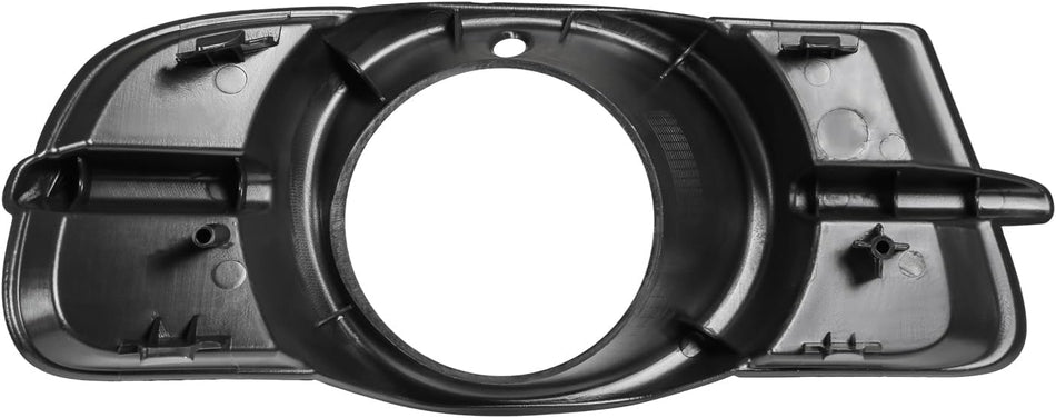 DAT AUTO PARTS Front Left Driver Side Fog Light Bezel Lamp Hole Cover Bumper Trim Insert Replacement For 2009 2010 2011 2012 Mitsubishi Galant Blac...