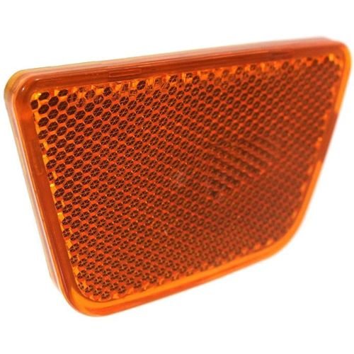 Front Passenger Side Marker Light Fits 2011-2016 Chevrolet Cruze Clear And Amber Lens GM2551198