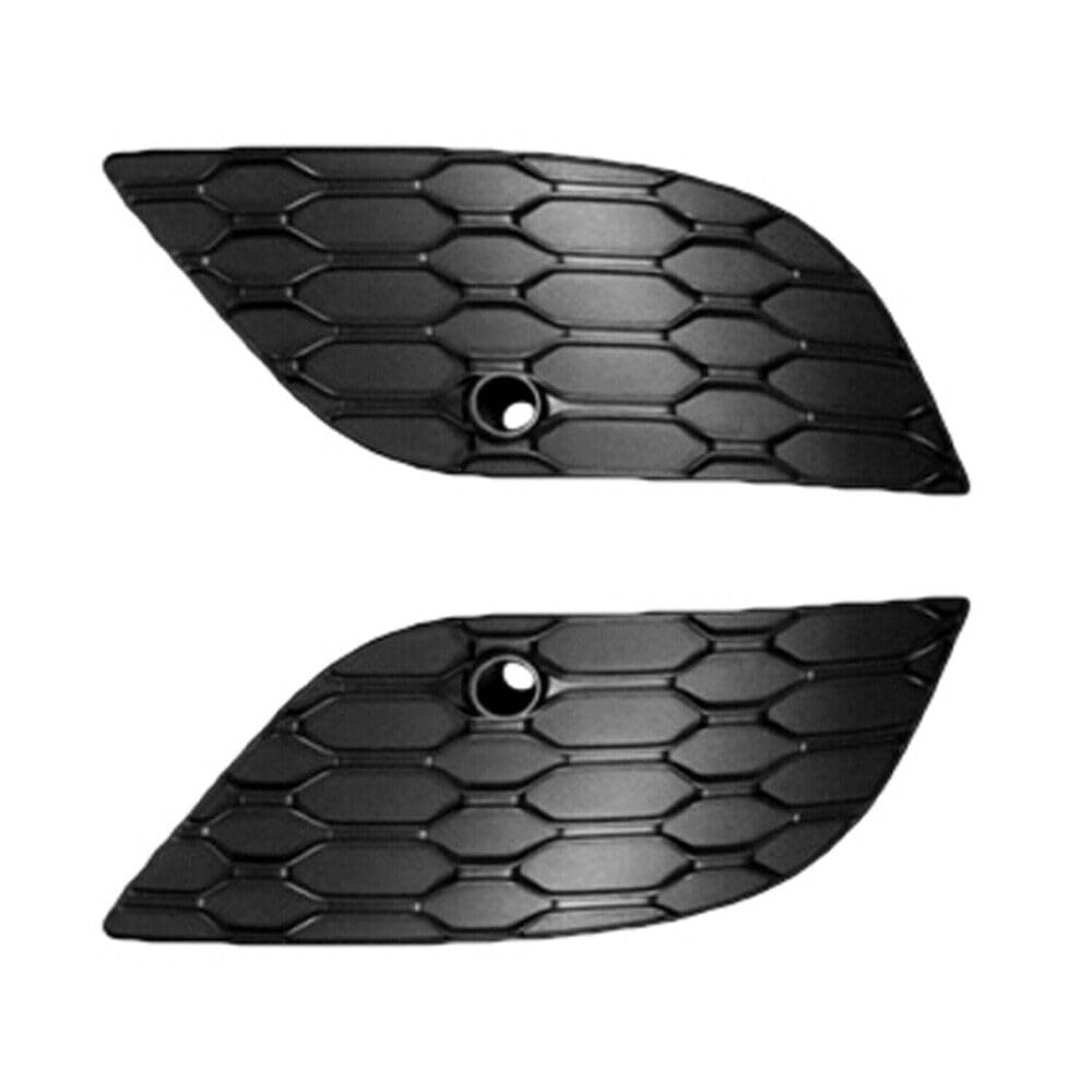DAT AUTO PARTS Front Left Driver & Right Passenger Set Fog Light Hole Cover Replacement For 2017-2021 Jeep Grand Cherokee Summit Limited X High Alt...