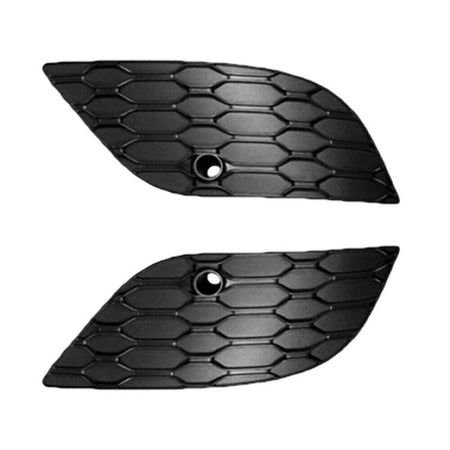 DAT AUTO PARTS Front Left Driver & Right Passenger Set Fog Light Hole Cover Replacement For 2017-2021 Jeep Grand Cherokee Summit Limited X High Alt...
