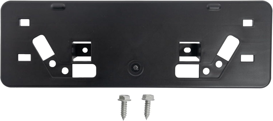DAT AUTO PARTS Front Bumper Cover License Plate Frame Tag Mounting Bracket Holder Replacement for 2021-2024 Lexus IS300 WITHOUT F-SPORT Black Textu...