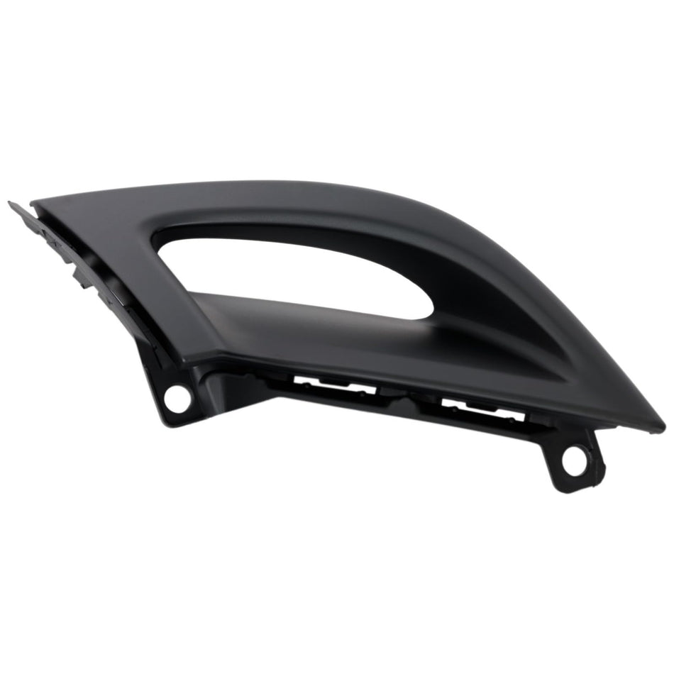 Front Driver Side Bumper Cover Air Duct Grille End Piece, Fits 2023-2025 Honda Accord Sedan & Hybrid, For EX & EX-L Sedan Models, Smooth Primed Bla...