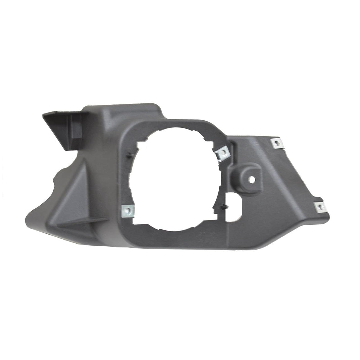 DAT AUTO PARTS Front Right Passenger Side Round Bumper Cover Mounting Bracket, Fits 2020-2022 Honda CR-V, Except Hybrid Models, Black Plastic Textu...