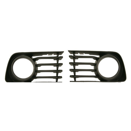 DAT AUTO PARTS Front Left Driver and Right Passenger Side Fog Light Cover Bezel Set of Two Replacement for 2004-2009 Toyota Prius Matte-Black Textu...