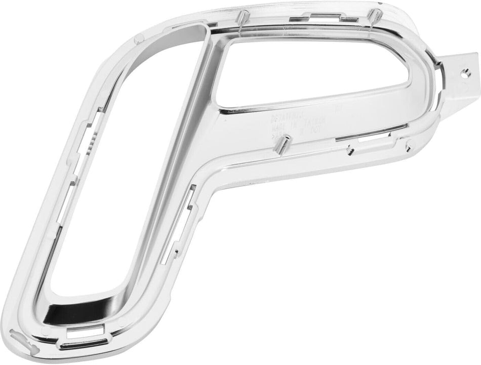 Fog Light Bumper Cover Grille Molding Bezel Trim Insert for 2021-2025 Dodge Durango Front Right Passenger Side Chrome CH1039219