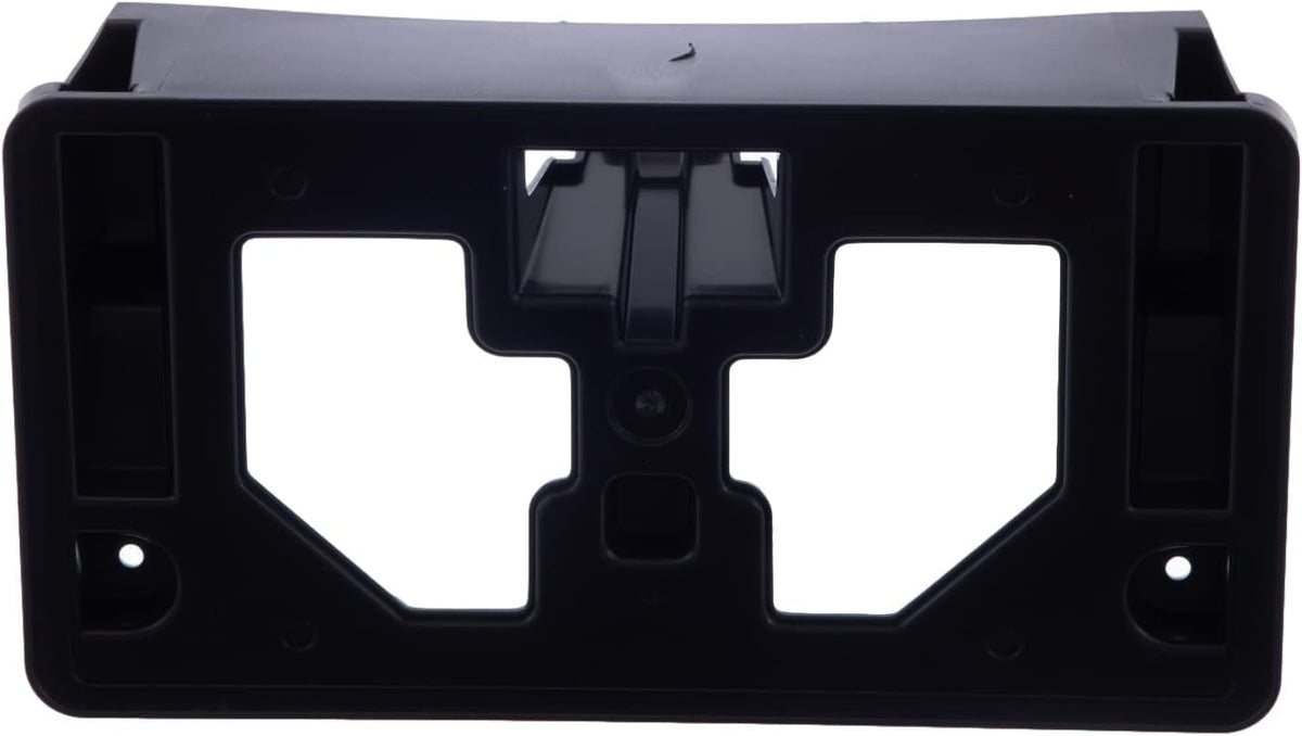 DAT AUTO PARTS Front Bumper License Plate Frame Tag Mounting Bracket Holder Replacement For 2013 - 2014 Honda Accord 4dr Sedan Models Black Texture...