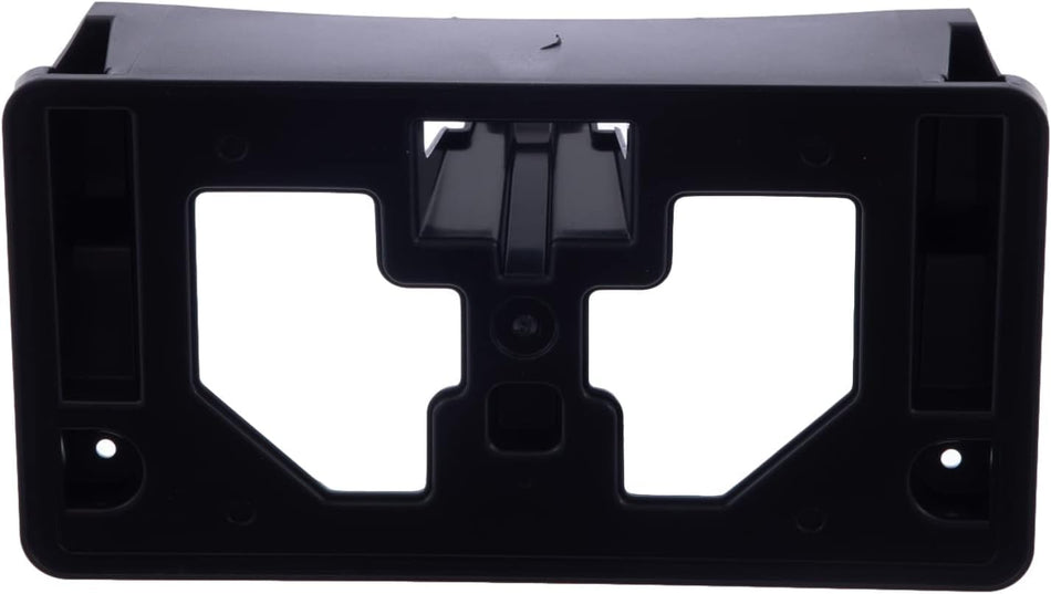 DAT AUTO PARTS Front Bumper License Plate Frame Tag Mounting Bracket Holder Replacement For 2013 - 2014 Honda Accord 4dr Sedan Models Black Texture...