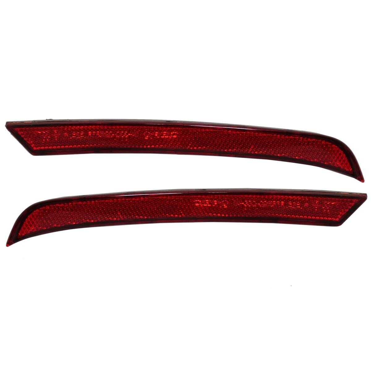 DAT AUTO PARTS Rear Right Passenger & Left Driver Side Pair Bumper Cover Reflector Lamp Marker Light Insert Set Of 2 Replacement For 2019-2024 Ford...