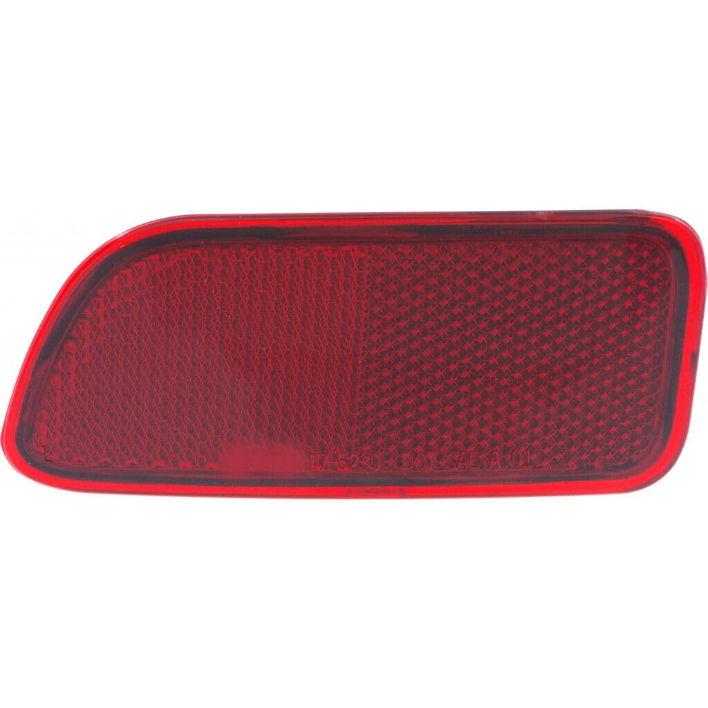 DAT AUTO PARTS Rear Left Driver Side Back Bumper Cover Reflector Lamp Marker Light Assembly Insert Replacement For 2002-2009 Chevrolet Chevy Trailb...