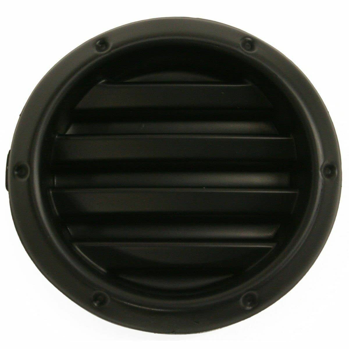 DAT AUTO PARTS Front Left Driver Side Fog Light Cover Replacement for 2004-2007 Toyota Highlander and 2006 2007 Hyrid Models Black Paint to Match T...
