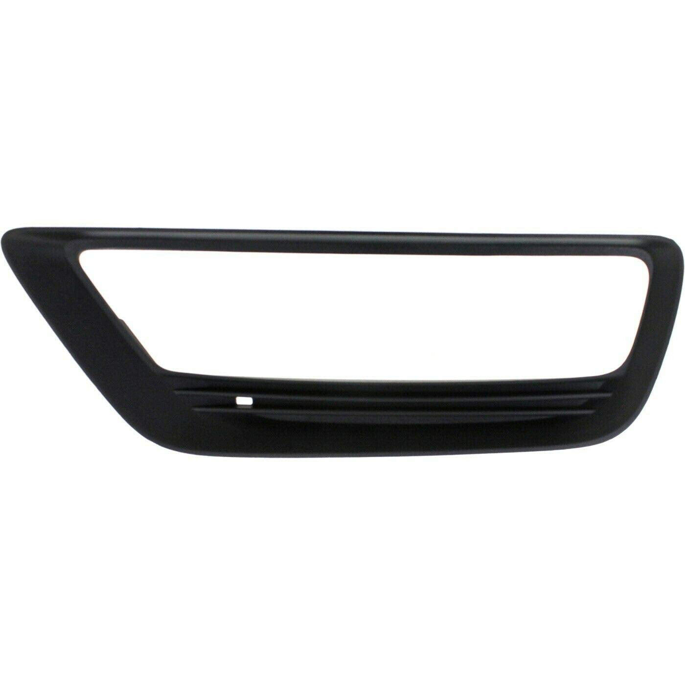 DAT AUTO PARTS Front Left Driver Side Fog Light Hole Cover Bezel Trim Bumper Insert Molding Replacement For 2013 2014 2015 Honda Accord 4 Door Seda...