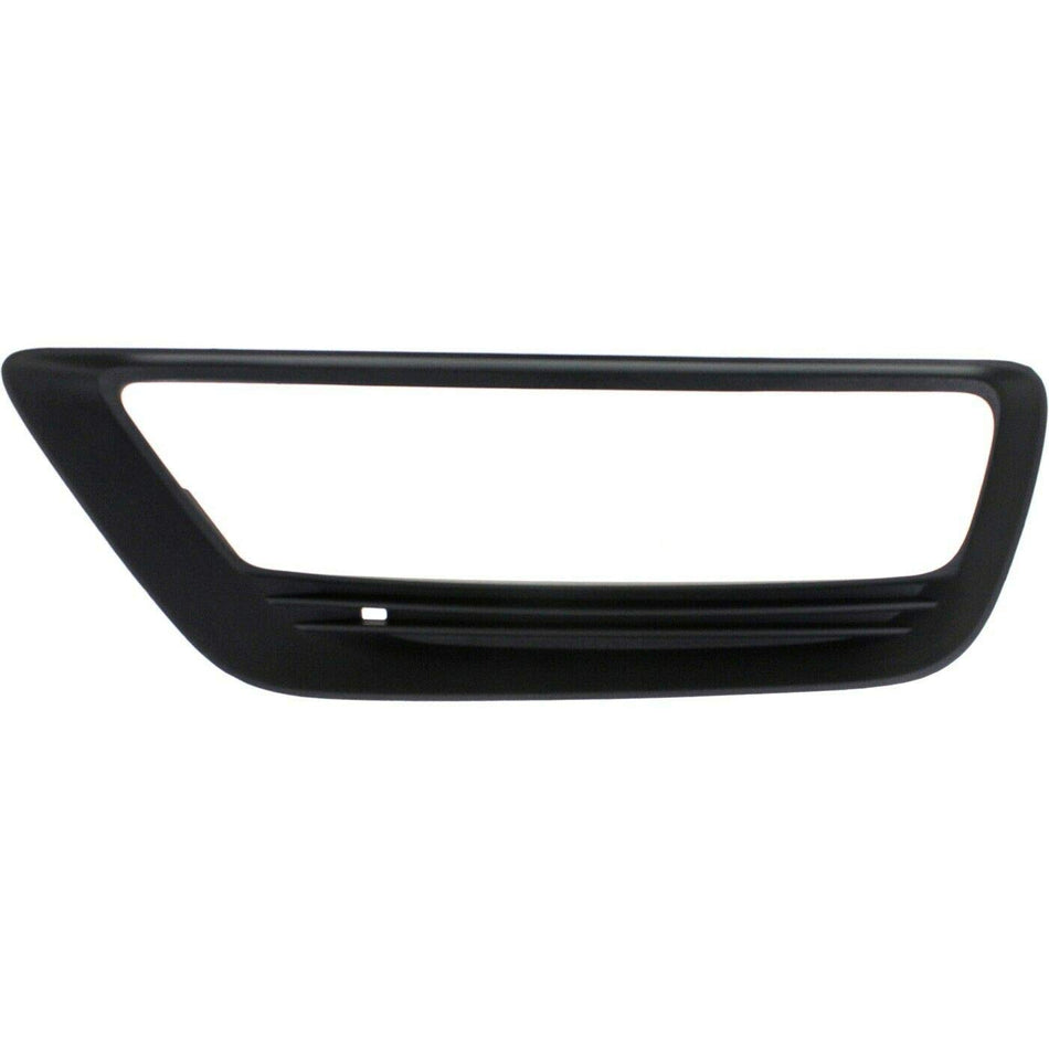 DAT AUTO PARTS Front Left Driver Side Fog Light Hole Cover Bezel Trim Bumper Insert Molding Replacement For 2013 2014 2015 Honda Accord 4 Door Seda...