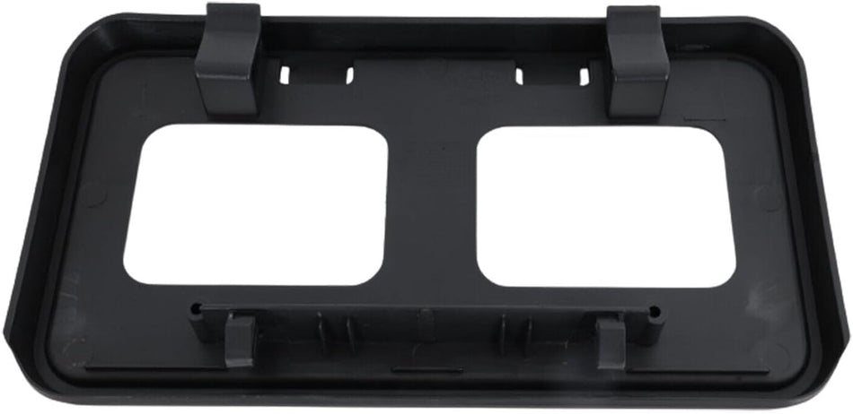 DAT AUTO PARTS Front Bumper Cover License Plate Frame Tag Mounting Bracket Holder for 2011-2016 Ford F450 F550 Superduty Models Black Textured Plas...