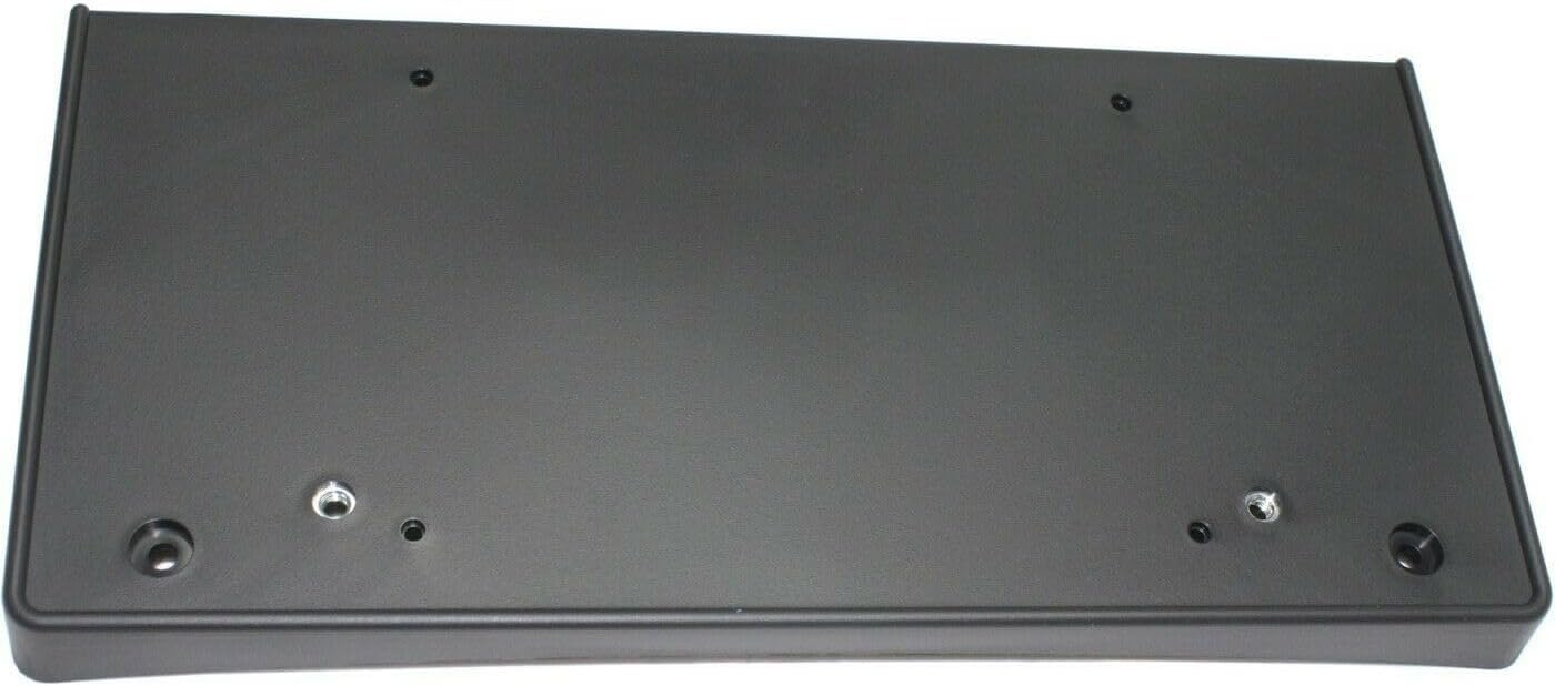 DAT AUTO PARTS Front Bumper License Plate Bracket Replacement for 2009-2012 BMW 3 SERIES Sedan Models Without M Package 320i / 328i / 335i Black Te...