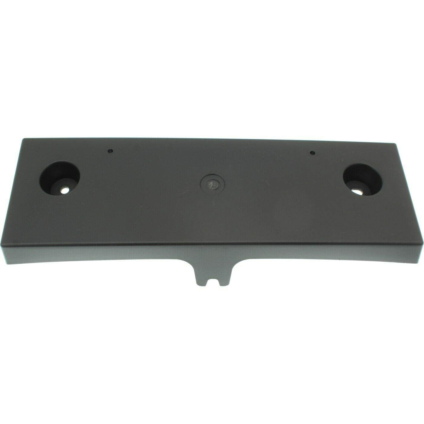 DAT AUTO PARTS Front Bumper License Plate Frame Tag Holder Mounting Bracket Replacement for 2017-2020 Nissan Armada Black Textured Plastic NI106814...