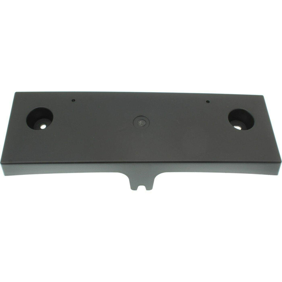 DAT AUTO PARTS Front Bumper License Plate Frame Tag Holder Mounting Bracket Replacement for 2017-2020 Nissan Armada Black Textured Plastic NI106814...