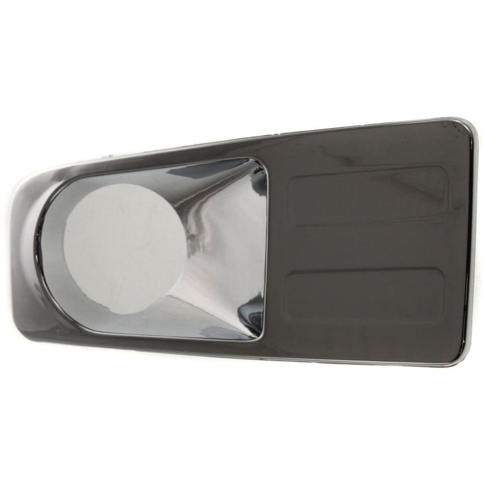DAT AUTO PARTS Front Left Driver Side Fog Light Bezel Cover Trim Molding Bumper Insert Replacement For 2006-2009 Ford Fusion Silver Chrome Smooth P...