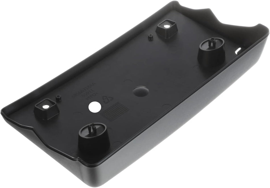 DAT AUTO PARTS Front Bumper License Plate Bracket Frame Tag Holder Replacement For 2025 Dodge Ram 1500 Series Pickup Truck Except Rebel Models Blac...