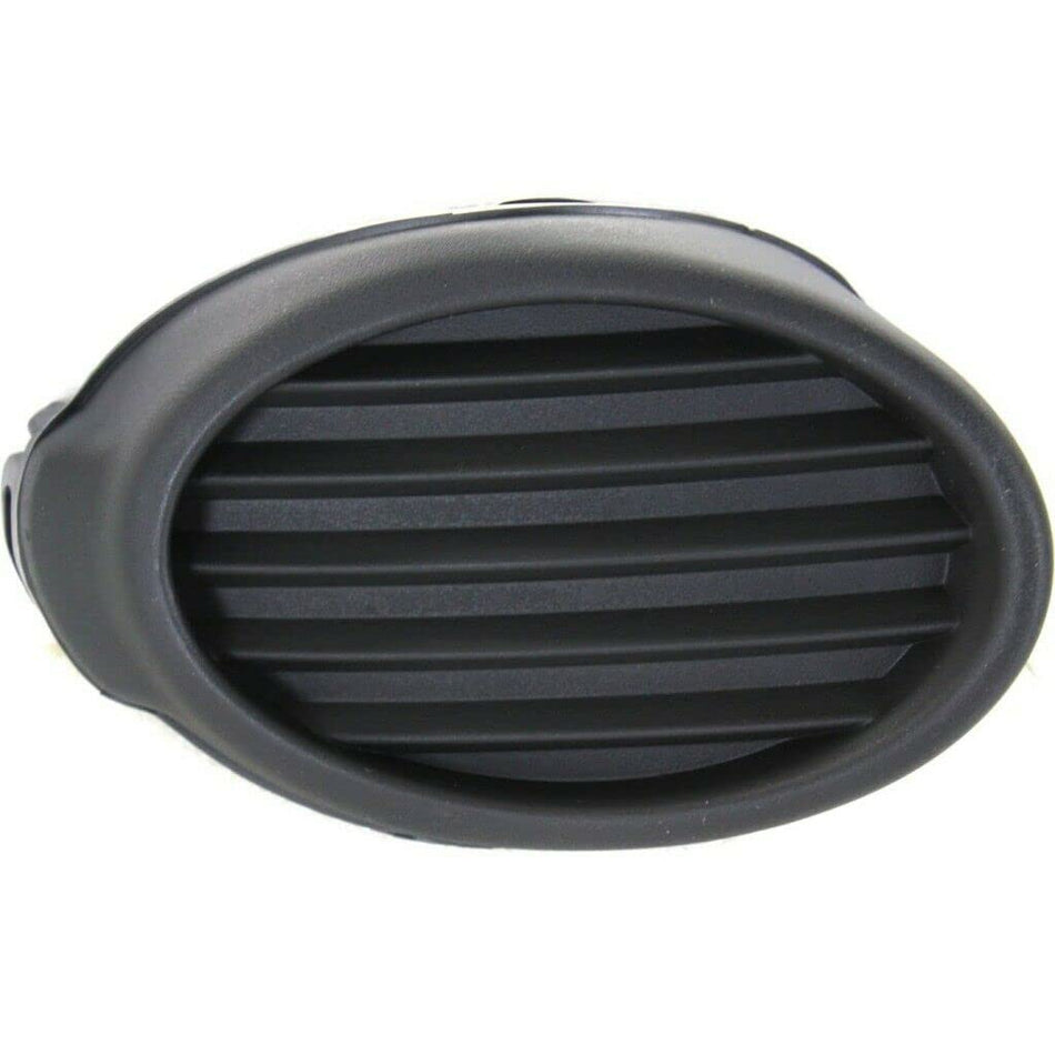 DAT AUTO PARTS Front Left Driver & Right Passenger Set of 2 Fog Light Cover Bumper Insert Trim Molding Replacement For 2012-2014 Ford Focus S/SE Bl...