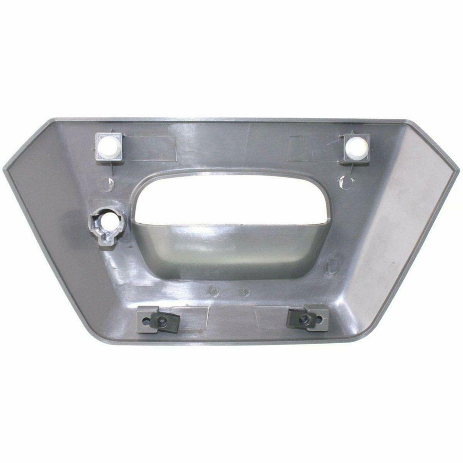 DAT AUTO PARTS Outside Rear Tailgate Liftgate Door Handle Cover Bezel Trim Replacement For 2002 Chevrolet Avalanche Light Gray Textured Plastic GM1...