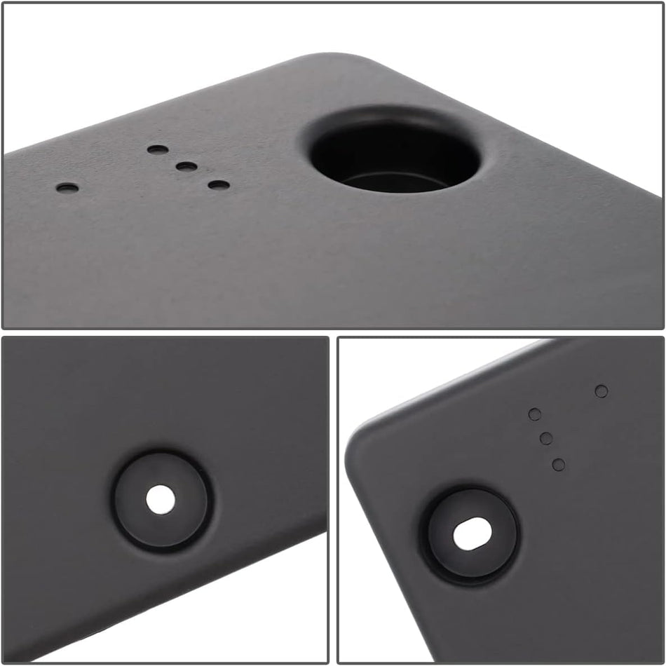 DAT AUTO PARTS Front Bumper License Plate Frame Tag Mounting Bracket Holder Replacement For 2015-2018 Kia Sedona for SX AND SX WITH LIMITED MODELS ...