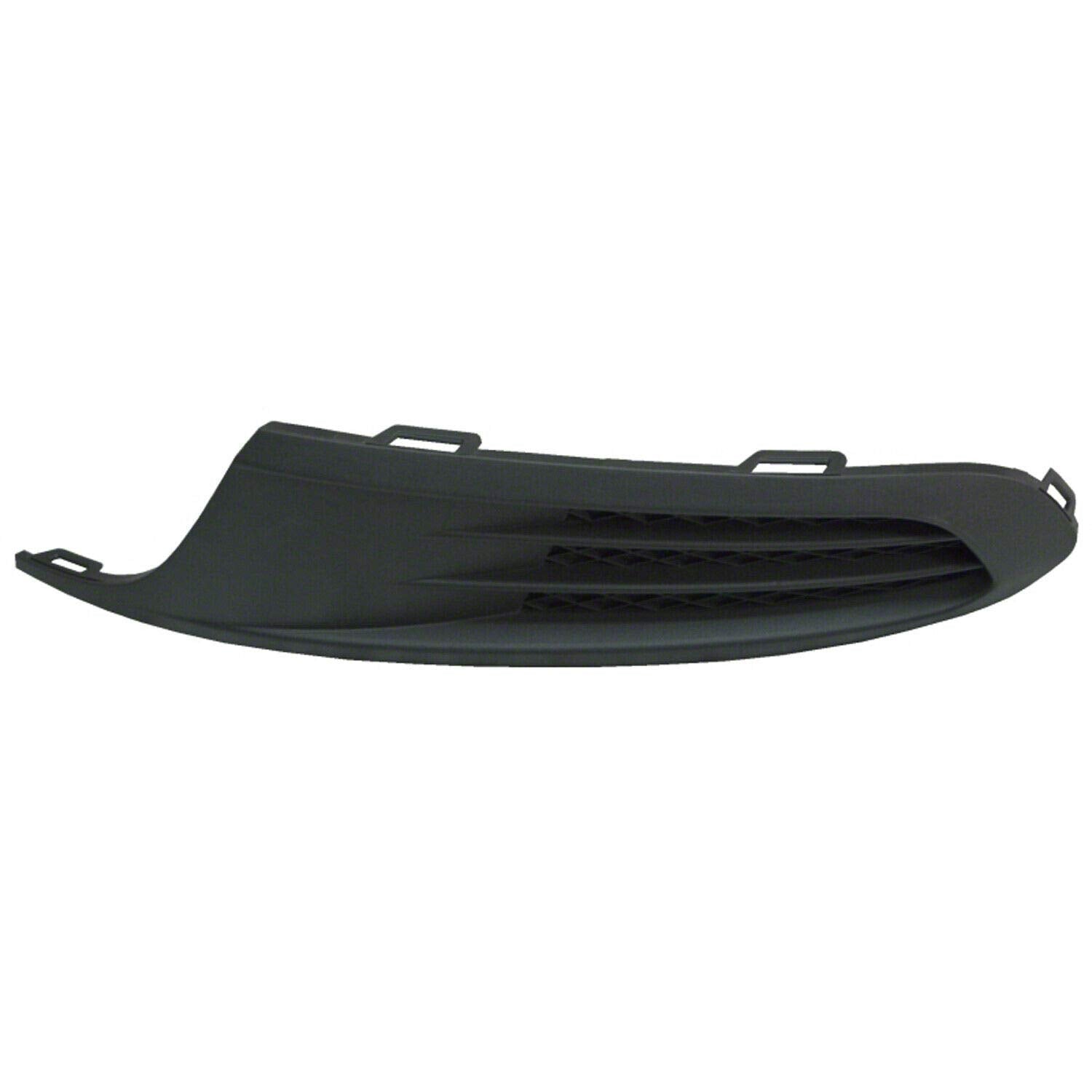 DAT AUTO PARTS Left Front Driver Side Fog Light Hole Cover Replacement For 11-14 Volkswagen Jetta Black Textured VW1038119 5C68536659B9