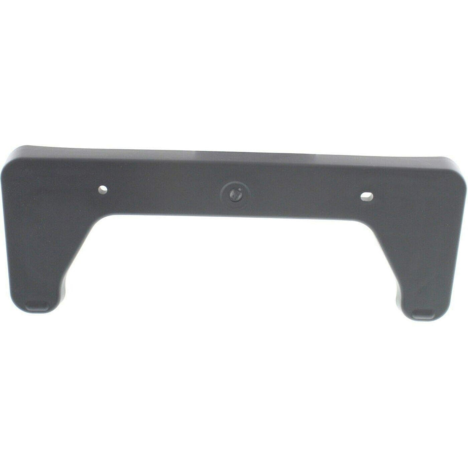DAT AUTO PARTS Front Bumper License Plate Frame Tag Mounting Bracket Holder Cover Replacement for 2014-2016 Toyota Highlander Black Textured Made o...