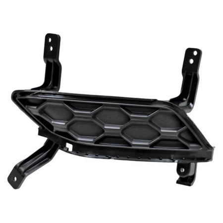 DAT AUTO PARTS Front Left Driver Side Fog Light Hole Lamp Cover Grille Trim Molding Bumper Insert Replacement For 2019 2020 Hyundai Santa Fe SE Mod...