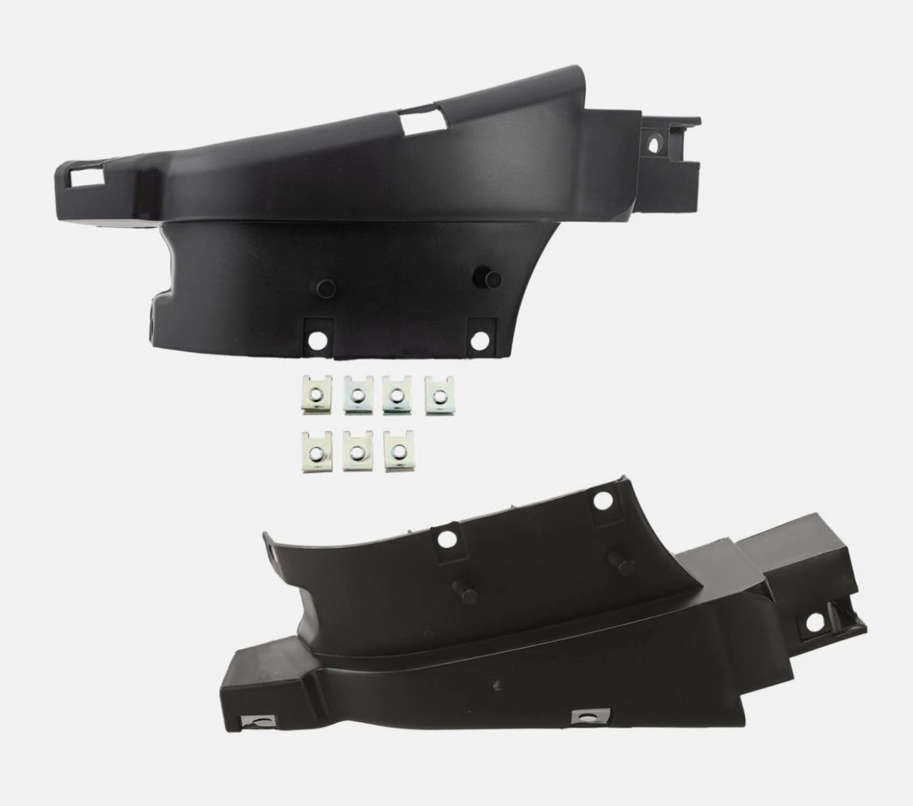 Front Driver & Passenger Set Of 2 Bumper Cover Support Mounting Bracket Replacement For 2002-2008 Dodge Ram 1500 Sport 2003-2009 Ram 2500 3500 Spor...