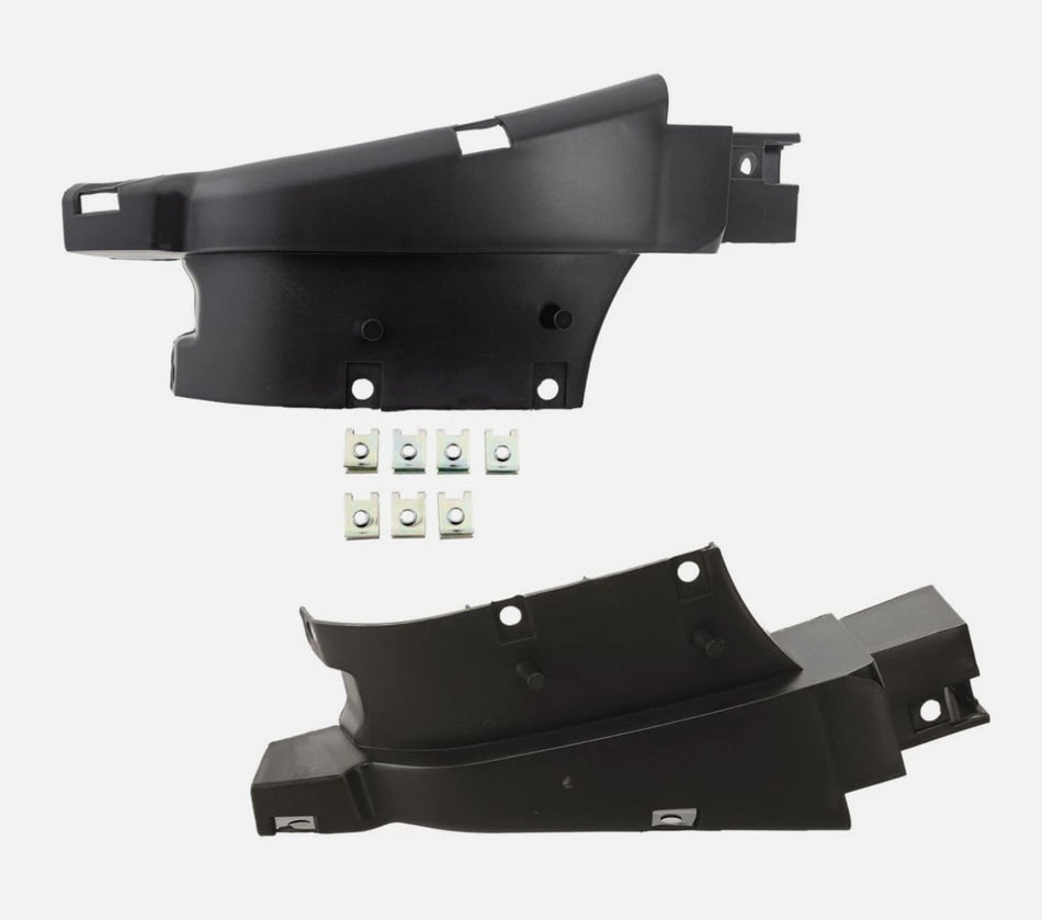Front Driver & Passenger Set Of 2 Bumper Cover Support Mounting Bracket Replacement For 2002-2008 Dodge Ram 1500 Sport 2003-2009 Ram 2500 3500 Spor...