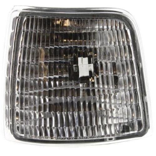DAT AUTO PARTS Front Left Driver Side Parking Corner Light Turn Signal Marker Lamp Lens Housing Replacement For 1992-1997 Ford F150 F250 F350 and 9...